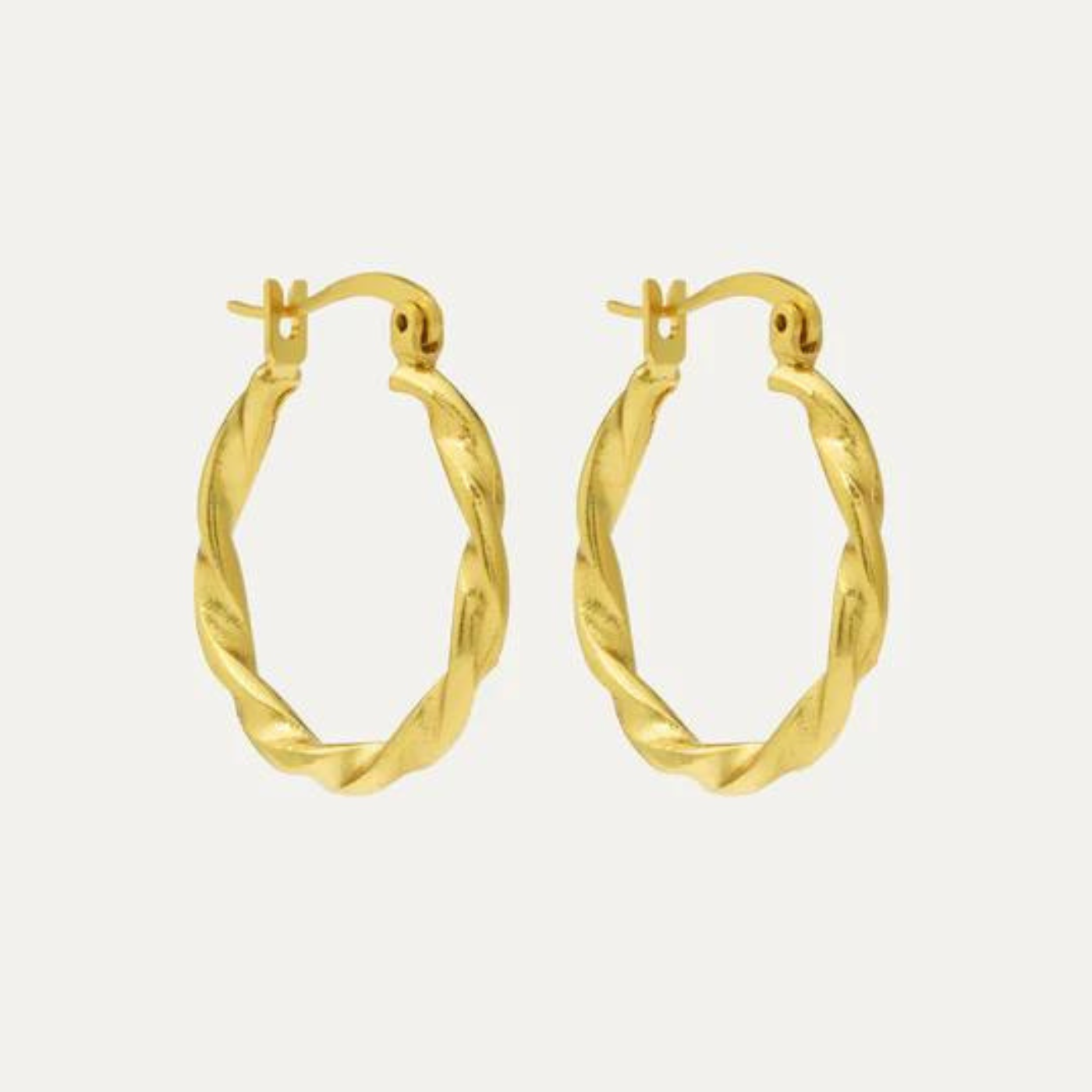 Sabina Twist Hoop Earrings