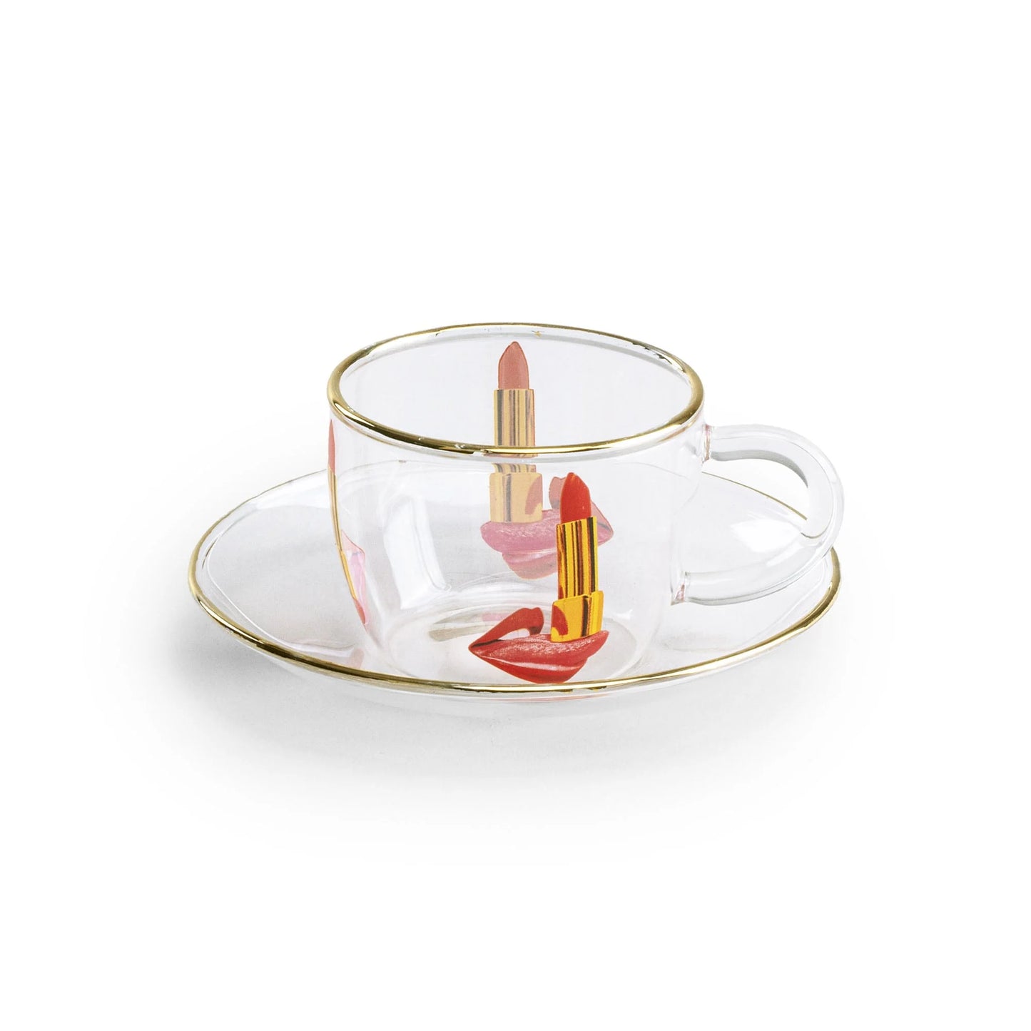 Coffee Cup & Saucer Tongue