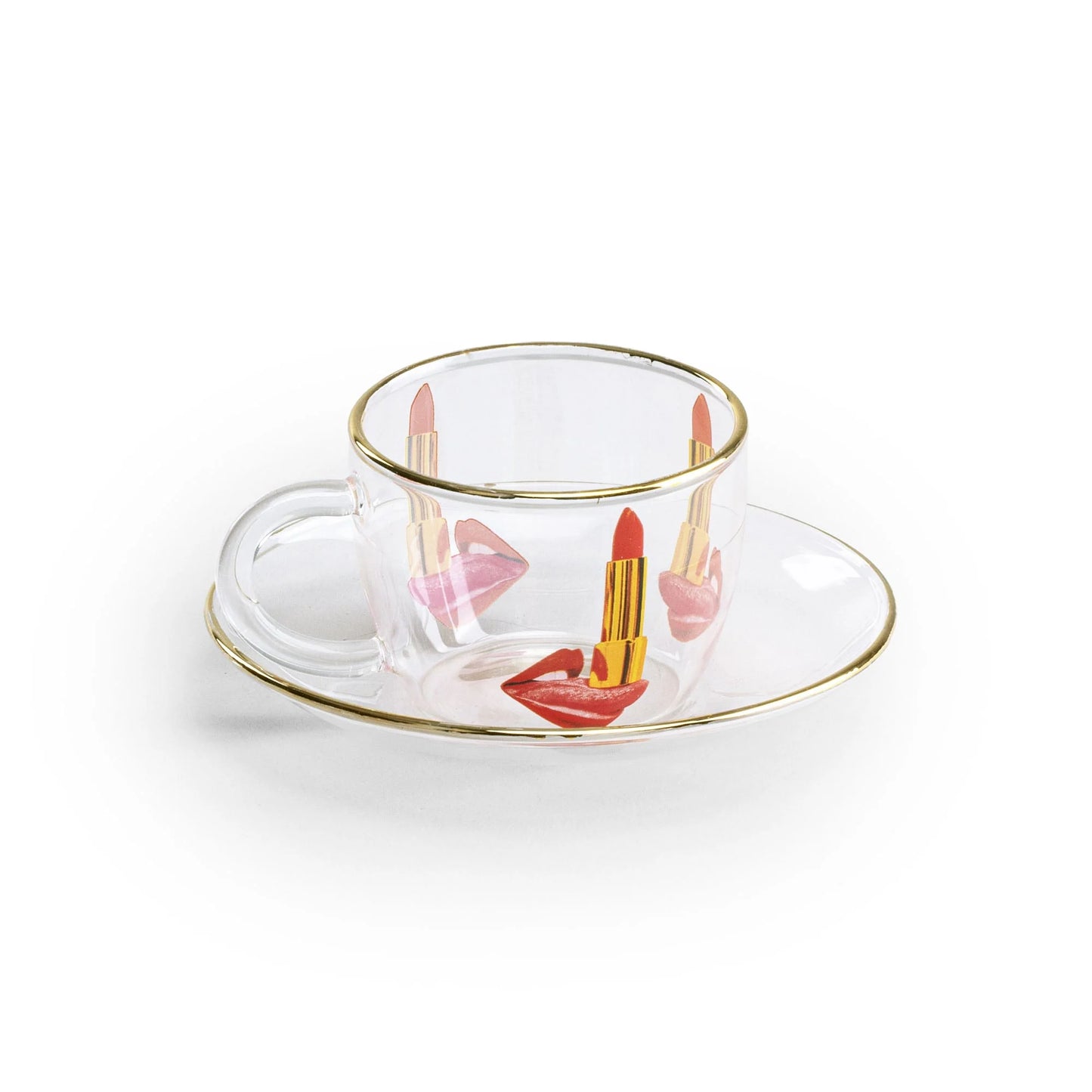 Coffee Cup & Saucer Tongue