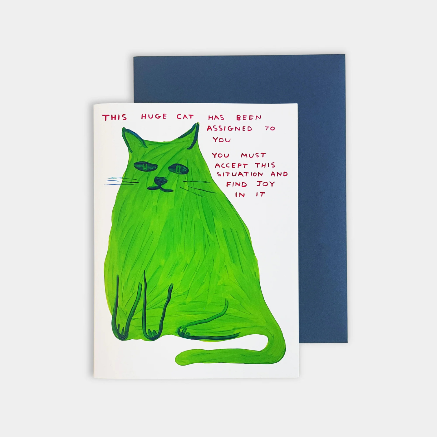 David Shrigley | This Huge Cat Musical Card