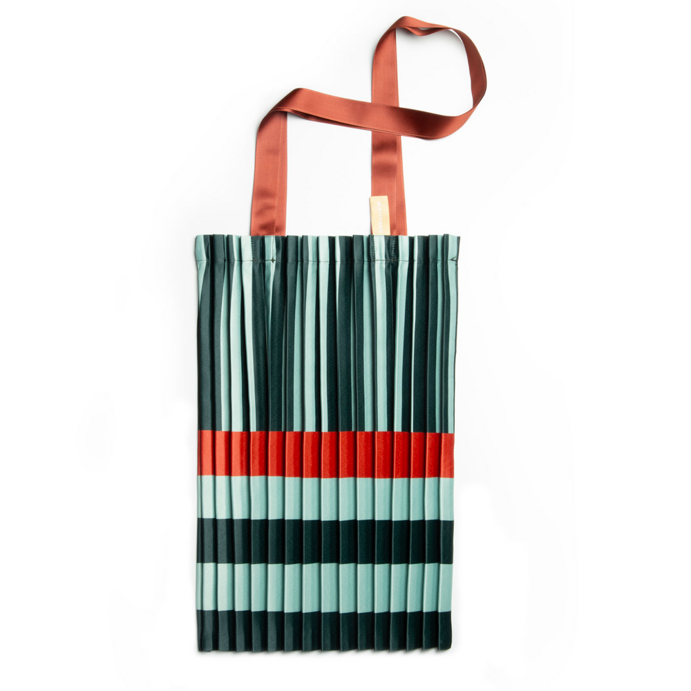 Satin Pleated Multitudes Bag