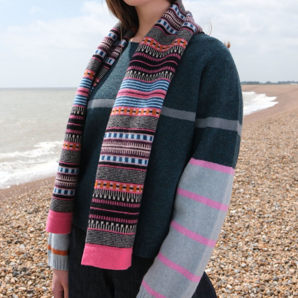 
                  
                    Charlestone Small Stripe Scarf
                  
                