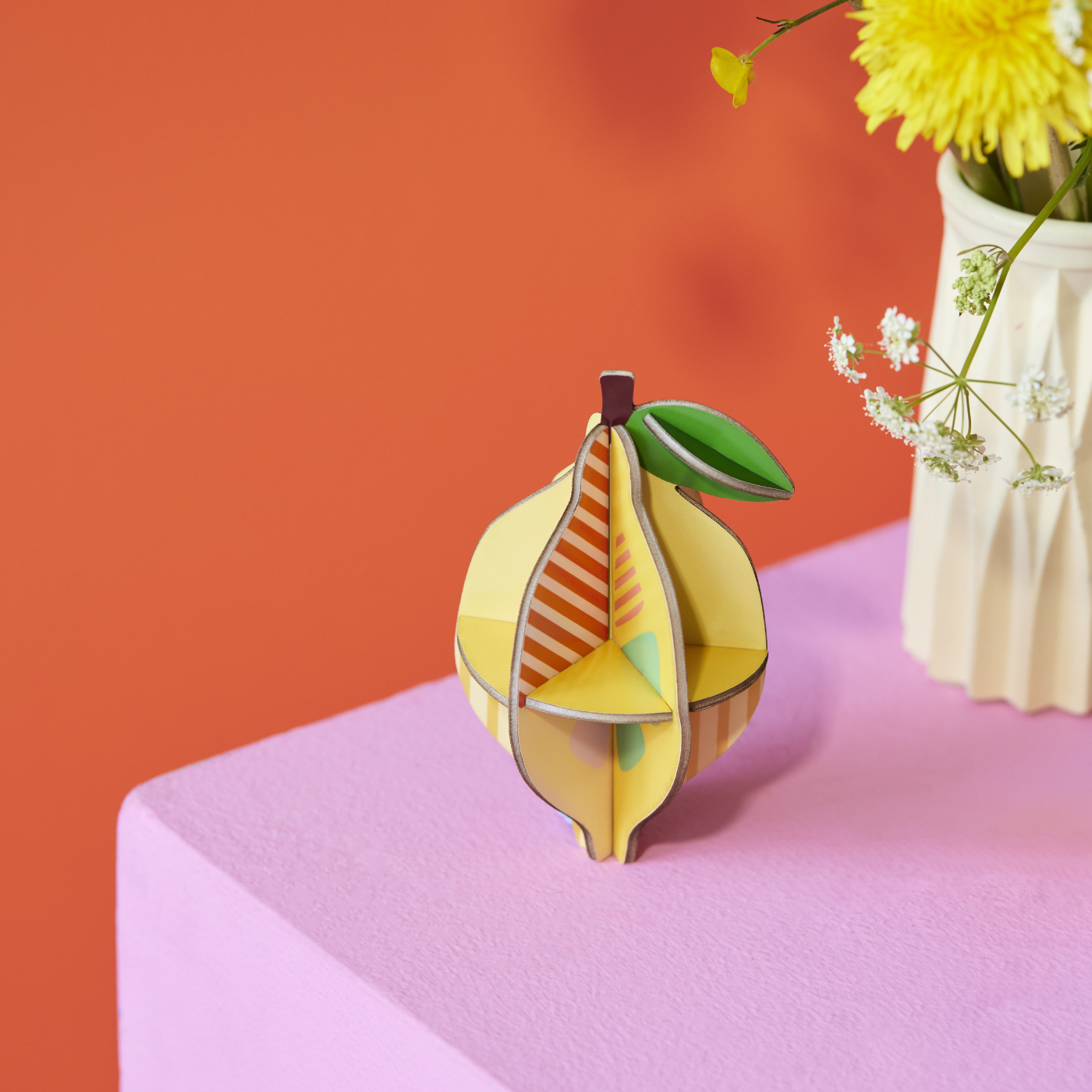 3D Pop Out Card Lemon