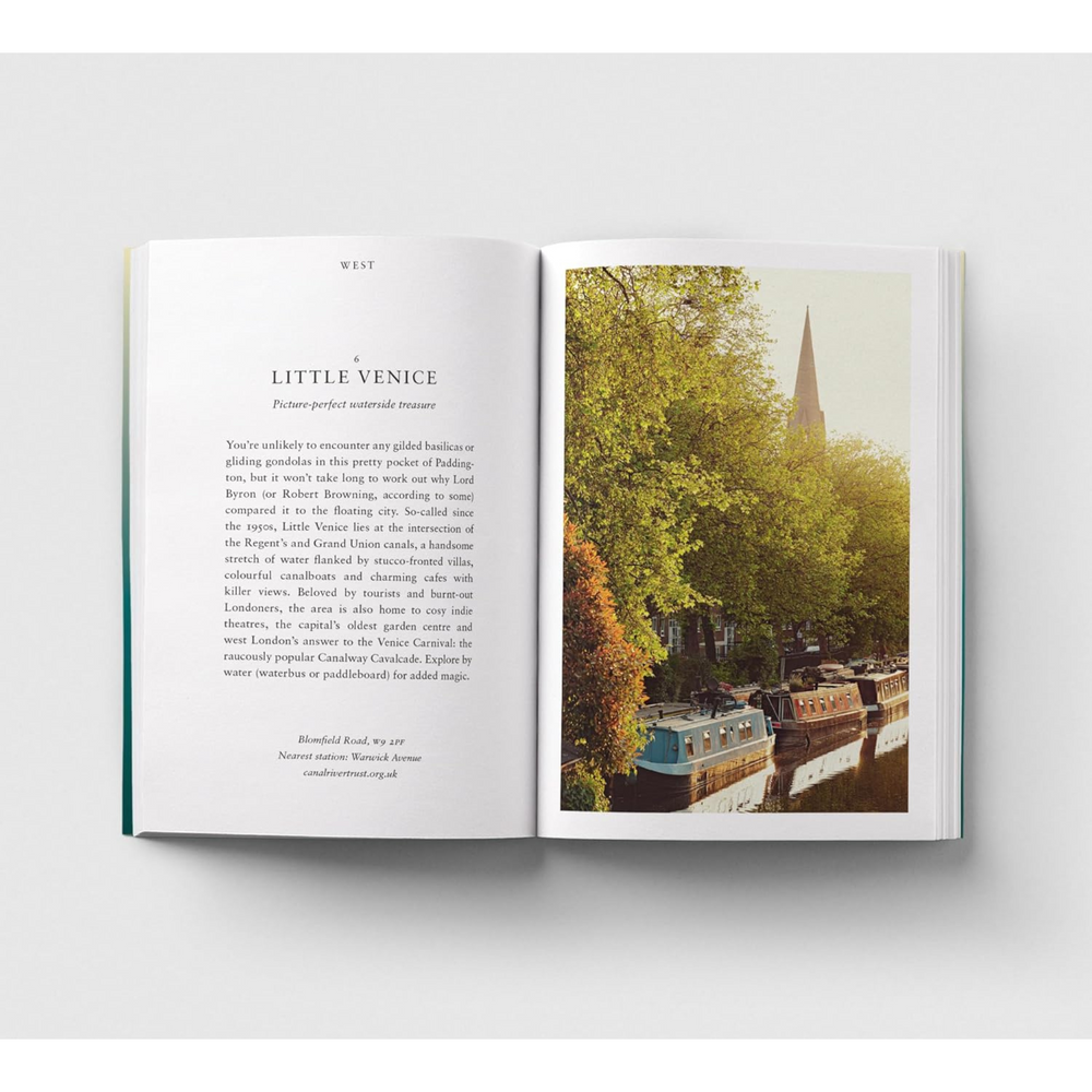 
                      
                        Internal pages of London Canals guide book.
                      
                    