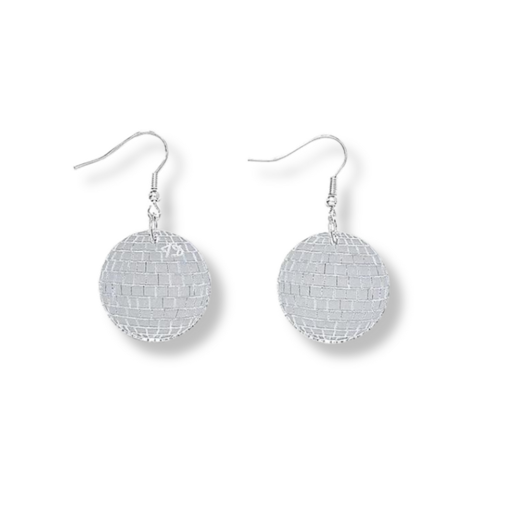 
                  
                    Disco Ball Earrings
                  
                