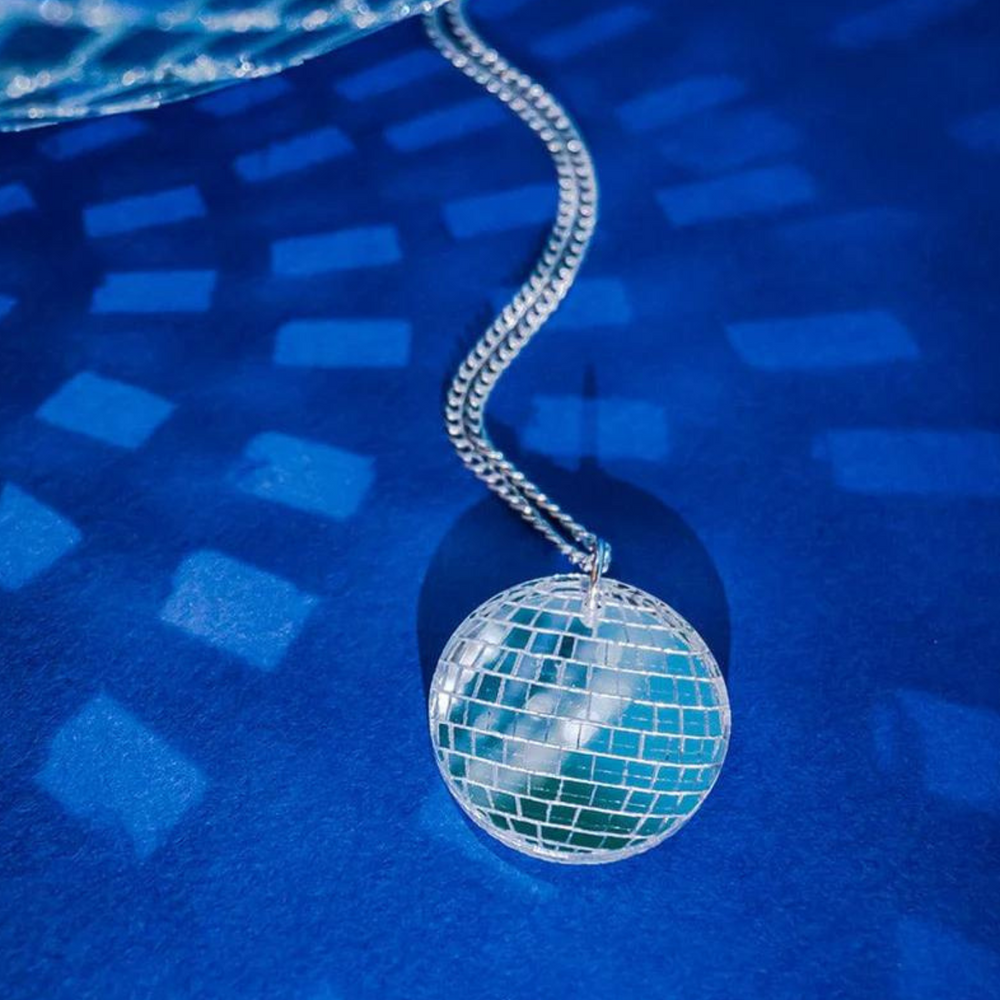 
                      
                        Disco Ball Necklace
                      
                    