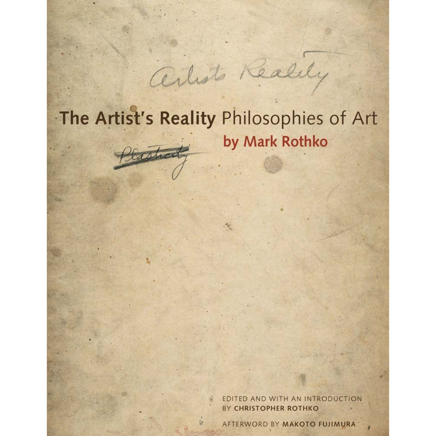 The Artist′s Reality book front cover