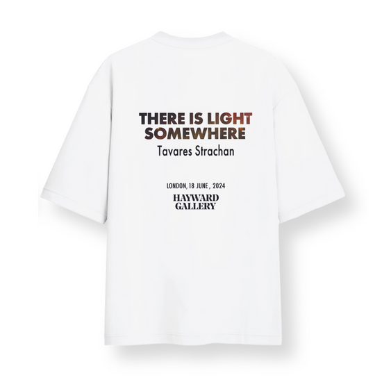 There Is Light Somewhere White T-Shirt