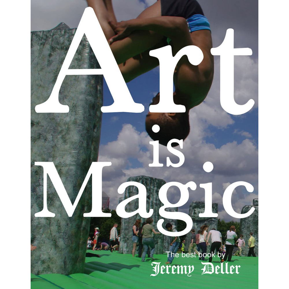 Cover of Art id Magic Paperback featuring the bouncy Stone Henge.