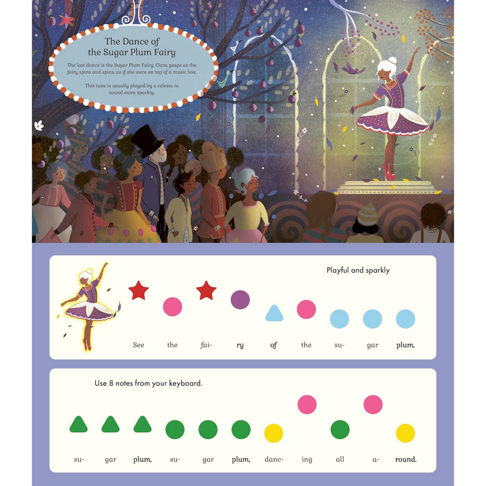 
                  
                    Internal page of I Can Play The Nutcracker.
                  
                