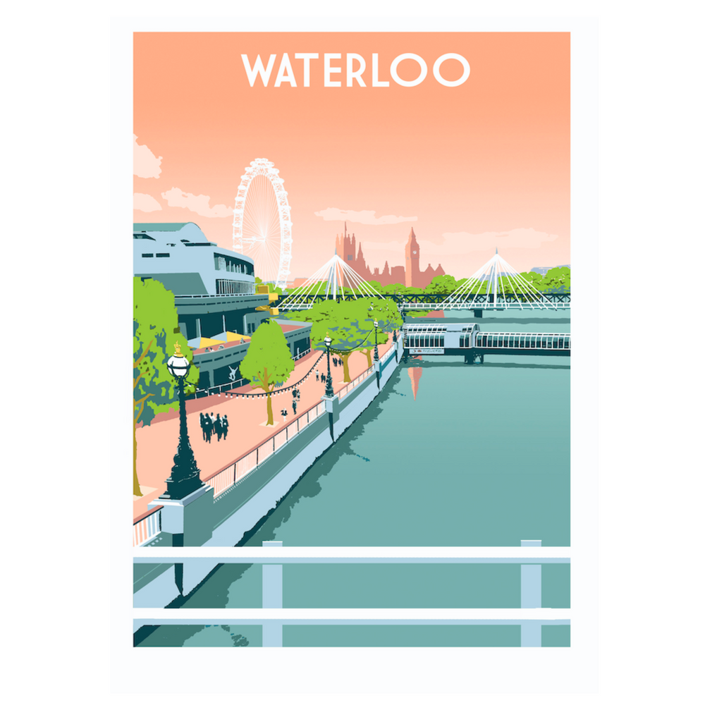 
                  
                    Waterloo Bridge Print
                  
                