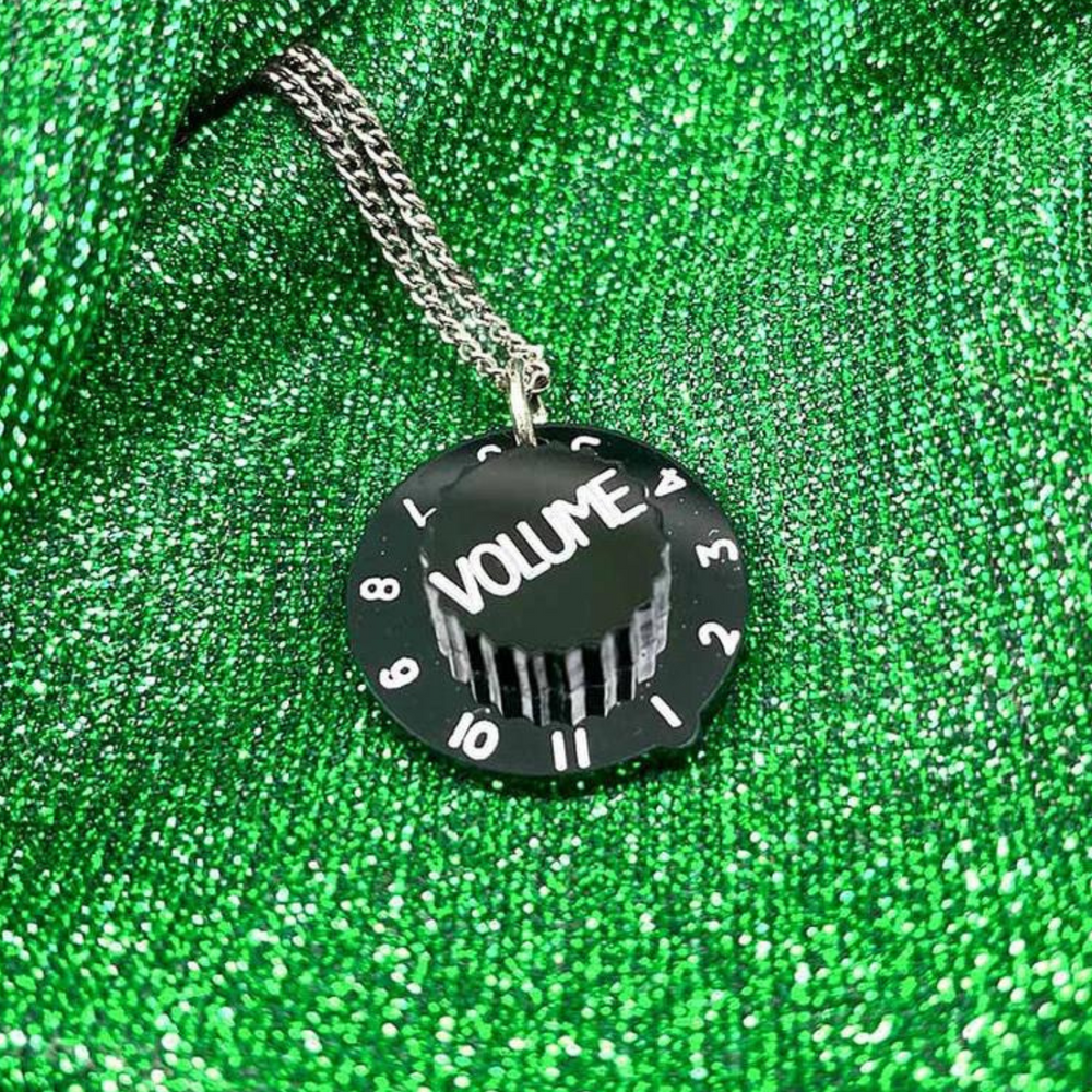 Volume Knob Necklace