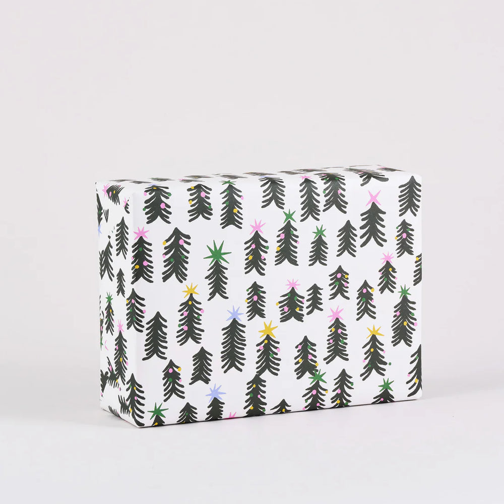 Fir Trees Christmas Wrapping Paper