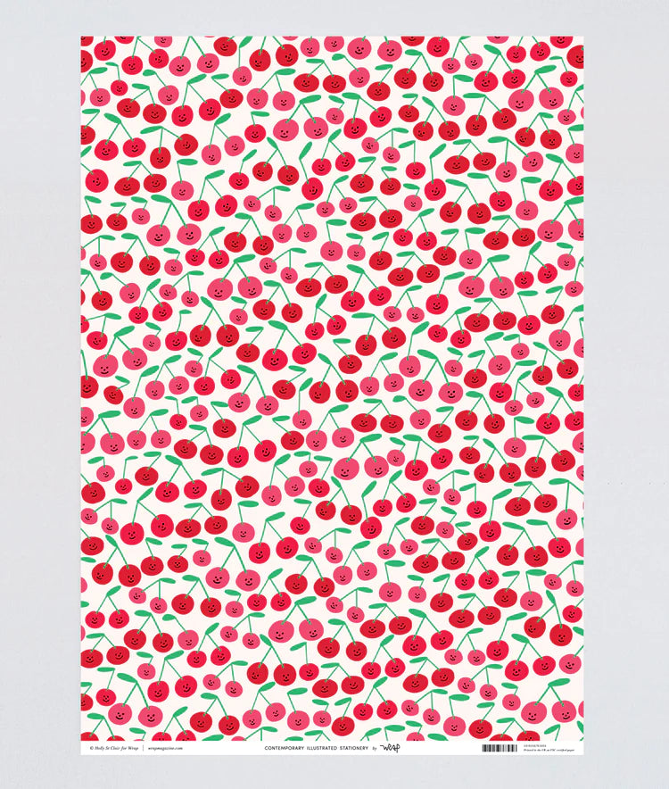 
                      
                        Cherries Gift Wrap
                      
                    