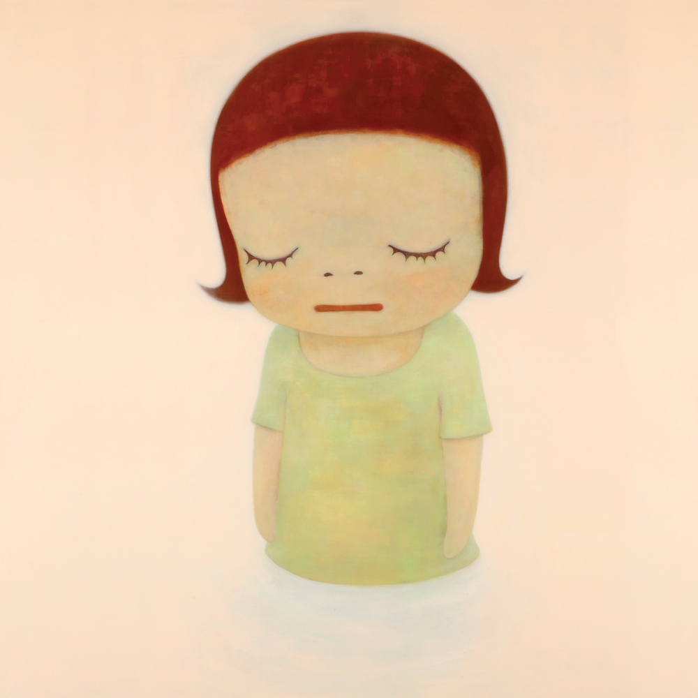 In the Milky Lake / Thinking One - Yoshitomo Nara Scarf