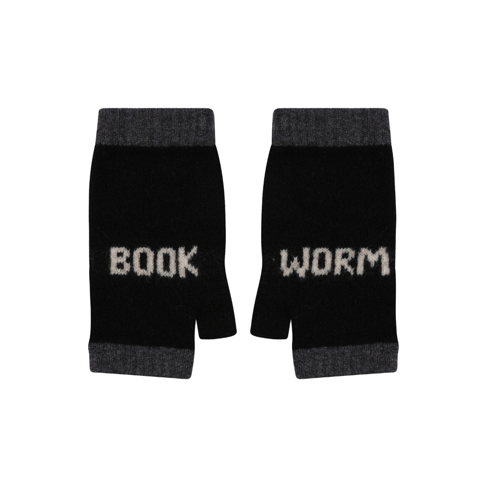 Book Worm Fingerless Gloves