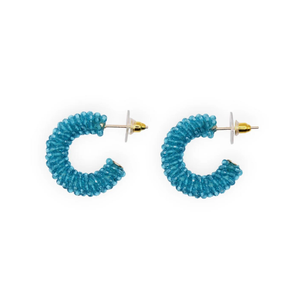 
                  
                    Mini Cluster Hoop Earrings
                  
                