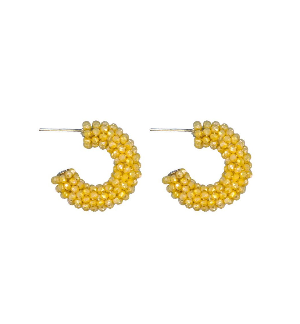 Mini Cluster Hoop Earrings