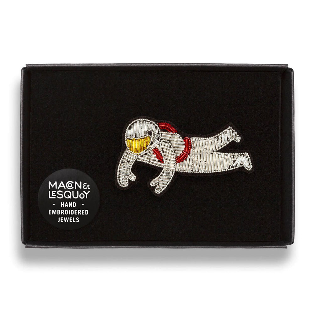 
                      
                        Cosmonaut Embroidered Brooch
                      
                    