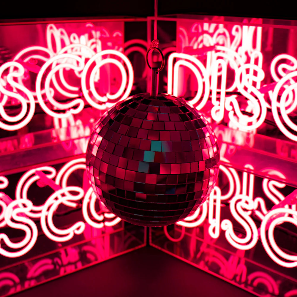 
                      
                        Disco Glass Neon Sign
                      
                    