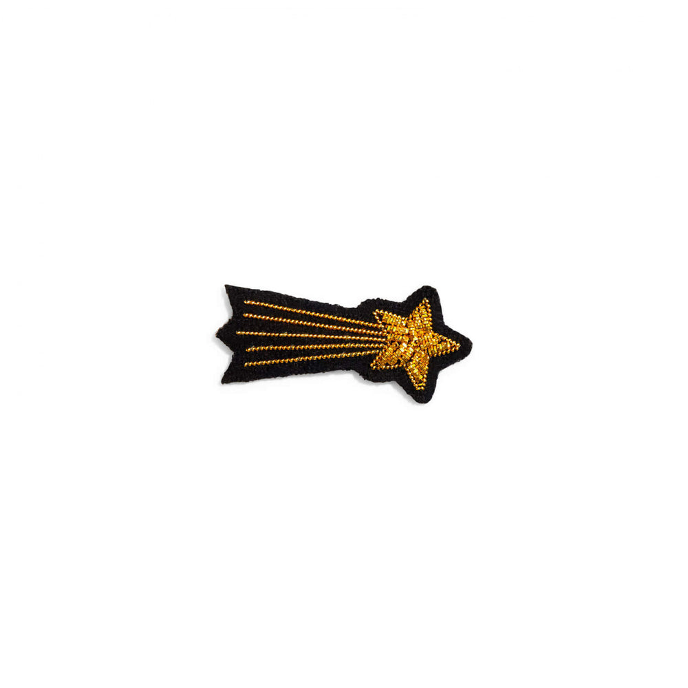 
                      
                        Shooting Star Embroidered Brooch
                      
                    