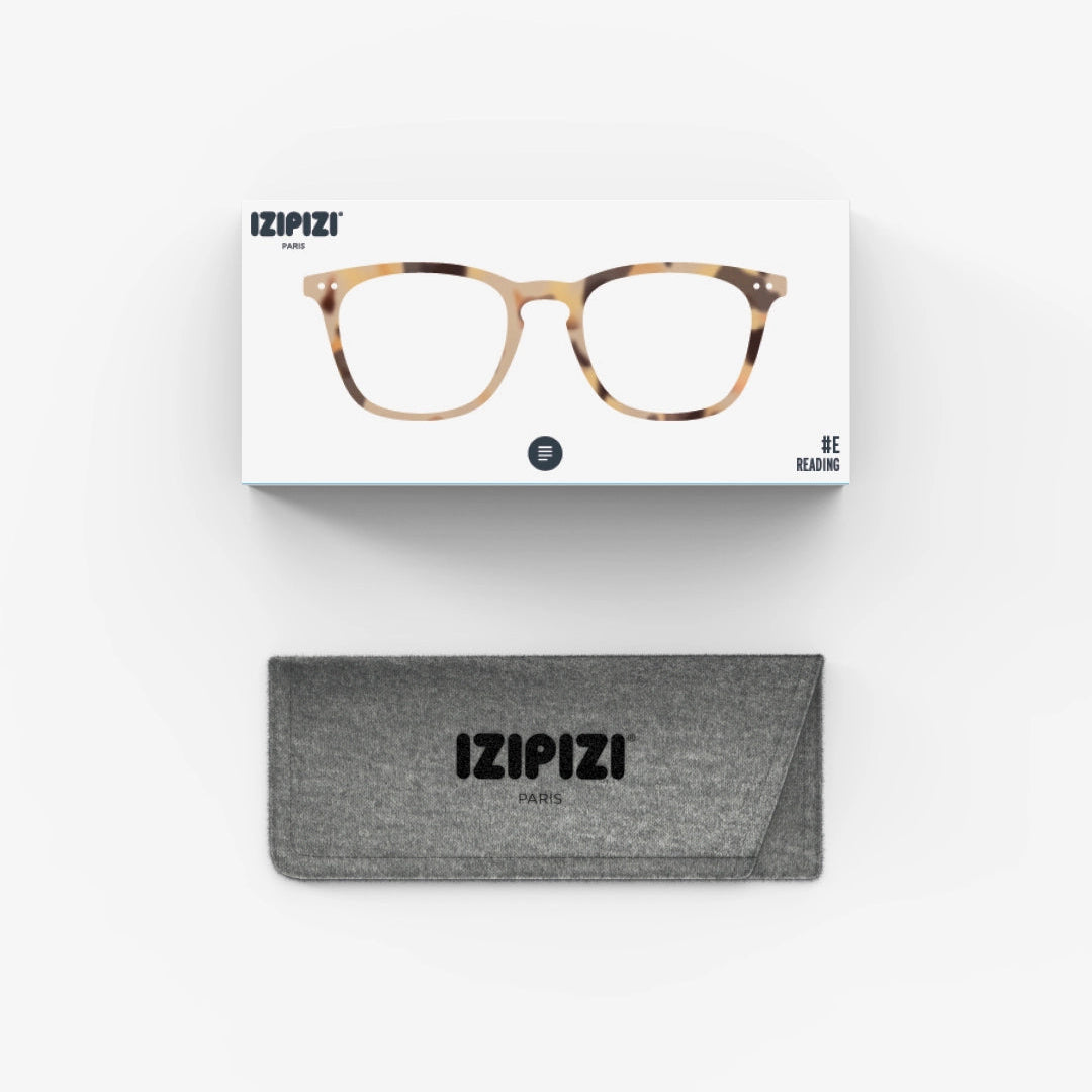 Izipizi #E Light Tortoise Reading Glasses