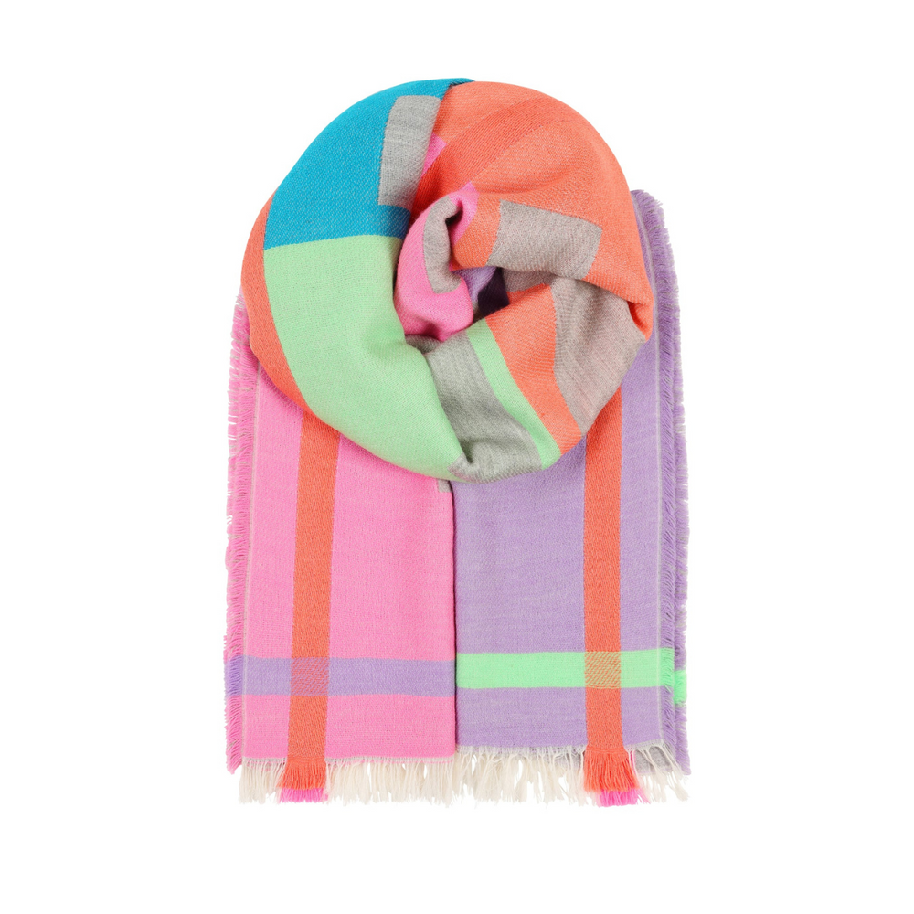 Happy Wool Mixed Scarf