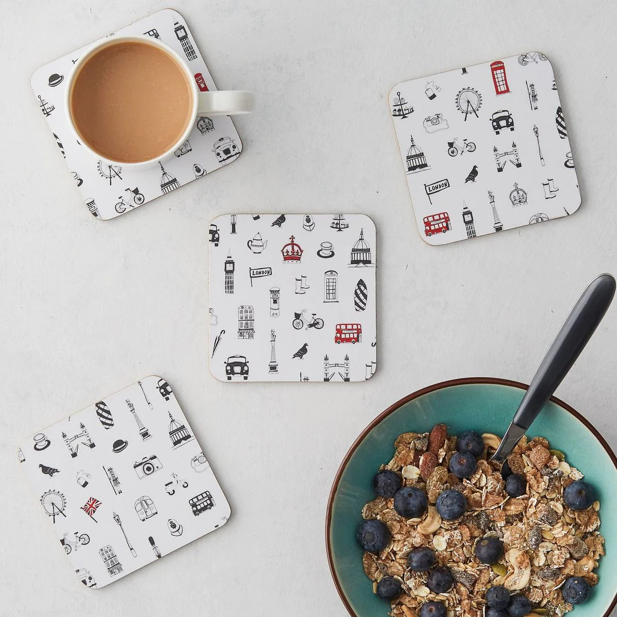 Simply London Coaster Set