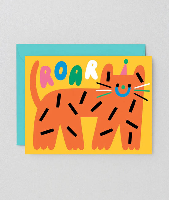 Roar Kids Greeting Card