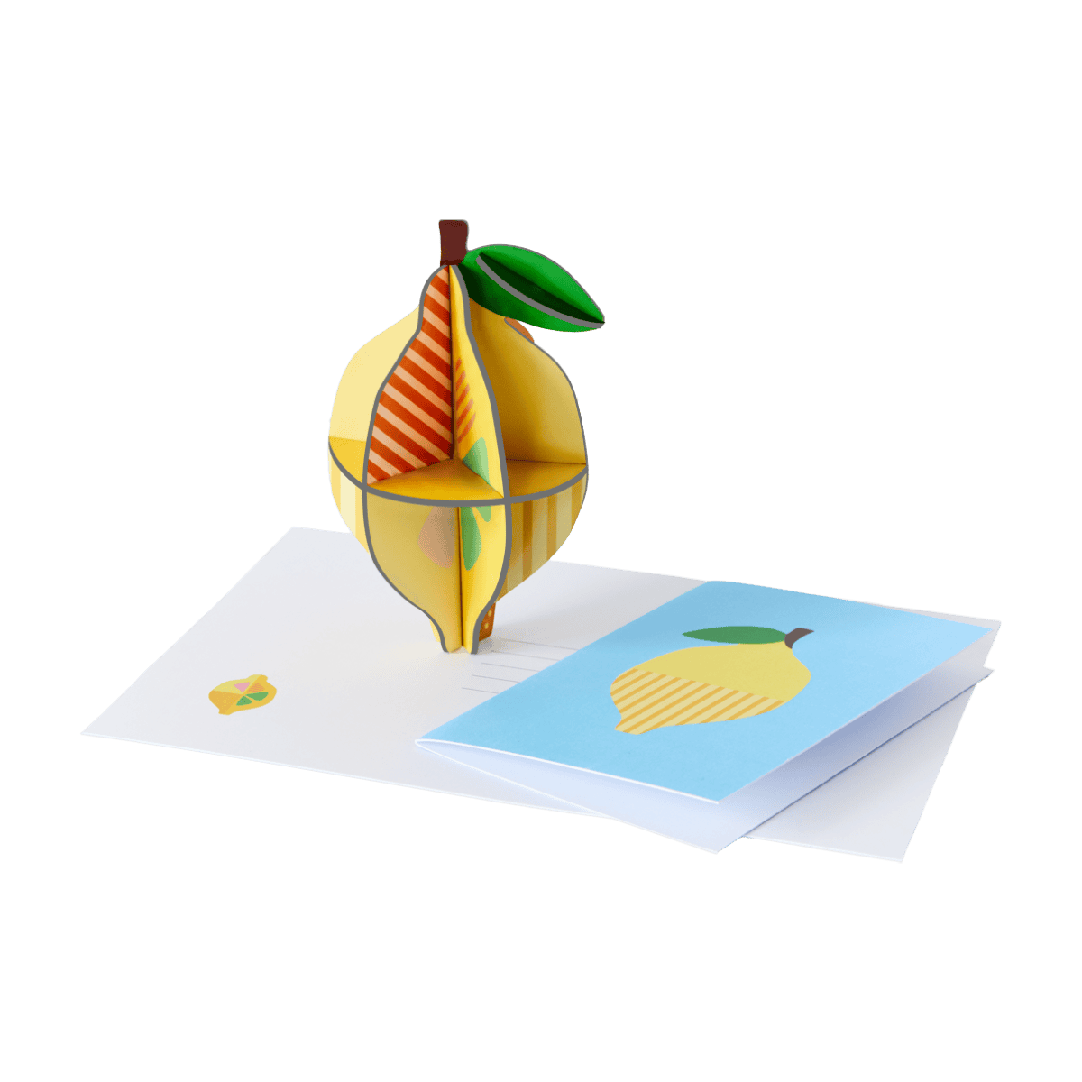 3D Pop Out Card Lemon