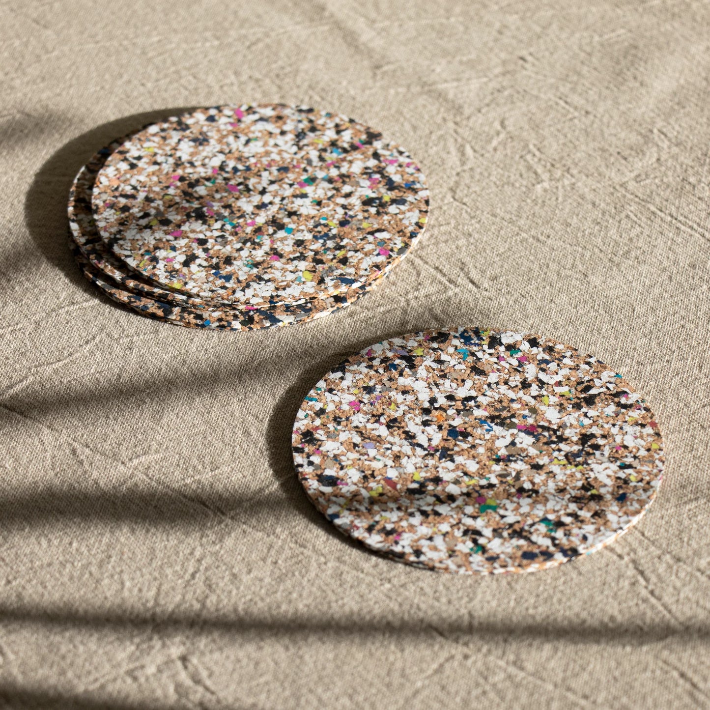 Beach Clean Round Coaster Set