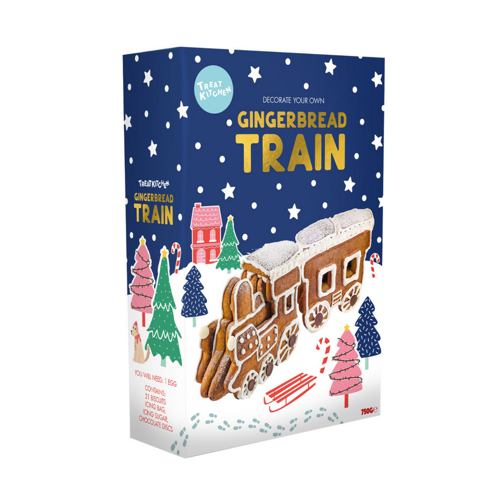 Make Your Own Gingerbread Train