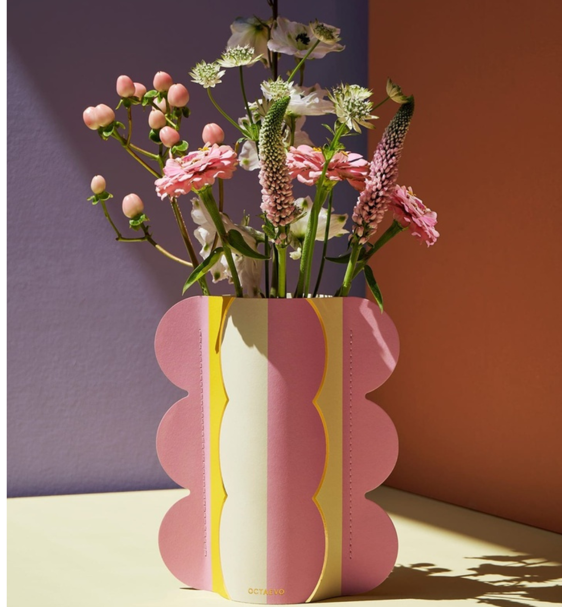 Load image into Gallery viewer, Mini Paper Vase Riveria Wave
