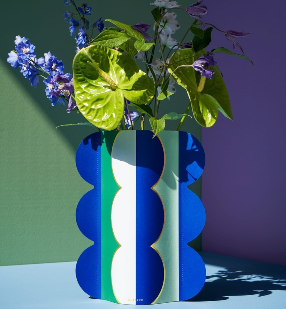 Paper Vase Riveria Wave