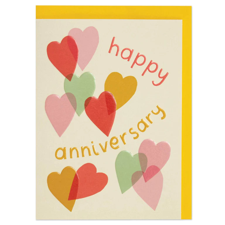 Happy Anniversary Good Vibes Card