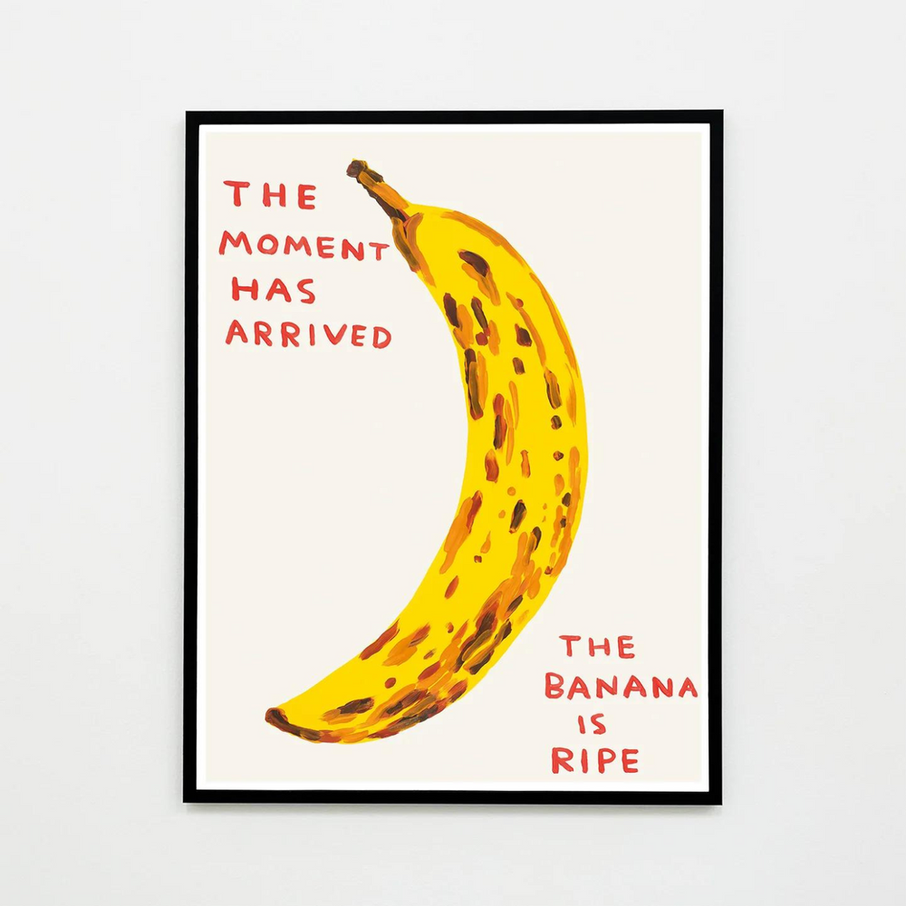 David Shrigley | The Moment Has Arrived Poster