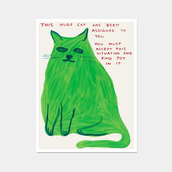 David Shrigley | This Huge Cat Poster