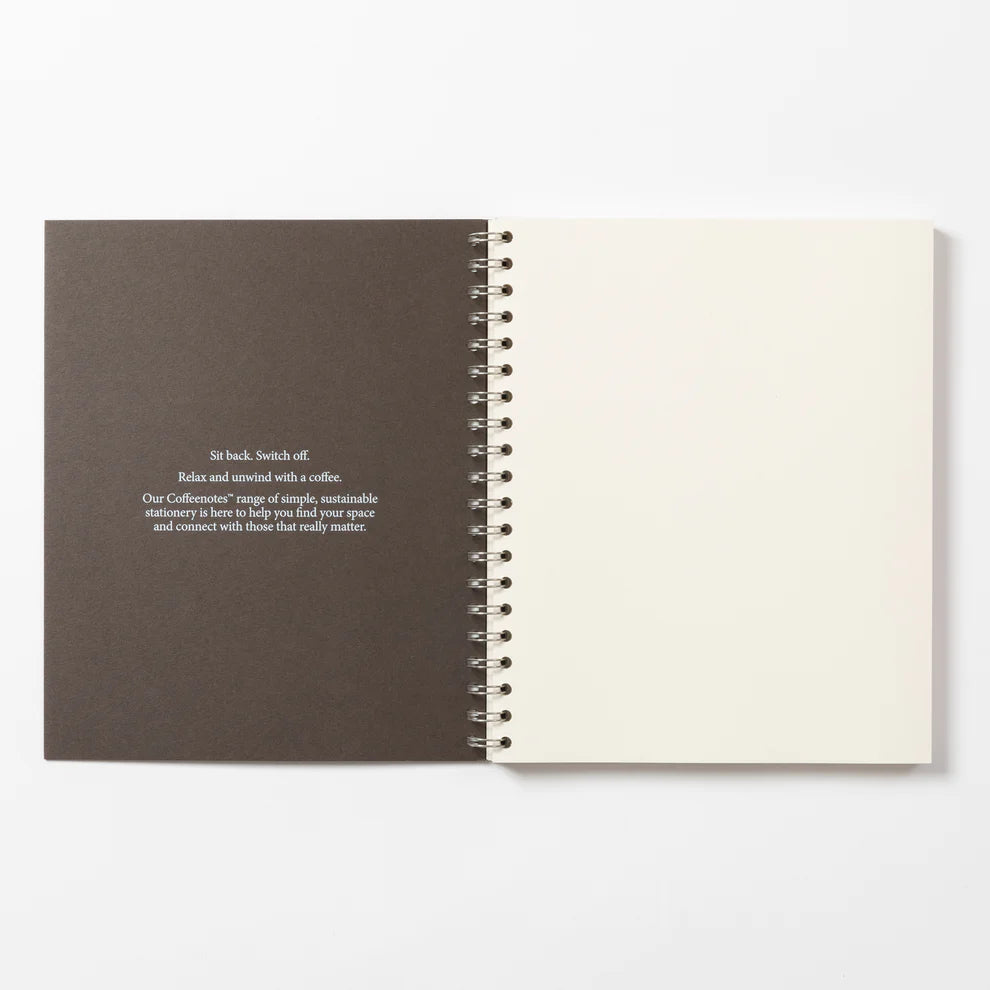 Coffee Notes A5 Spiral Notebook
