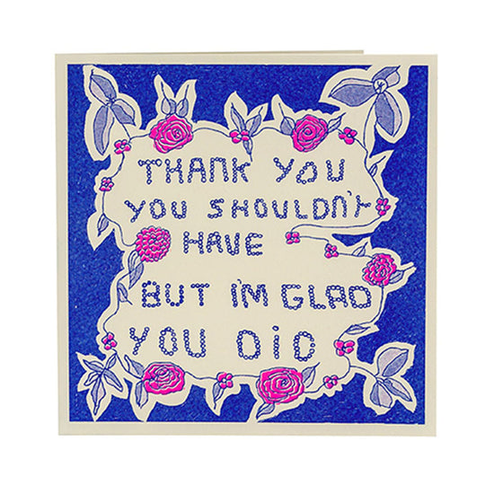 Thank You Card