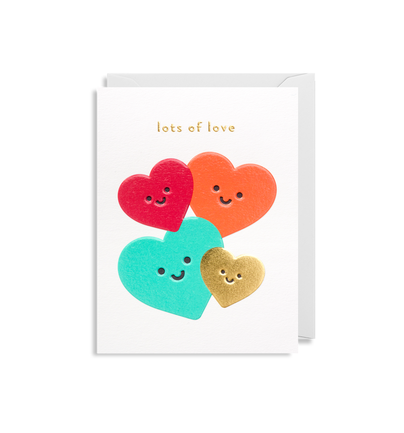 Lots of Love Mini Card