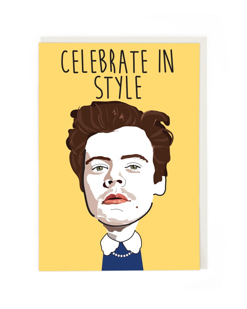 Styles Birthday Card