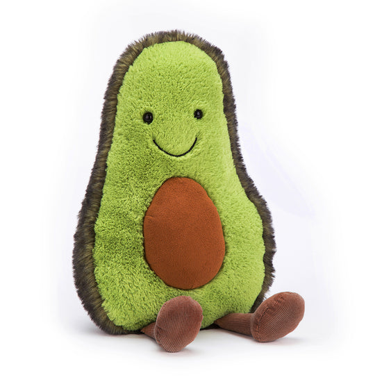 Amuseable Avocado suede soft toy