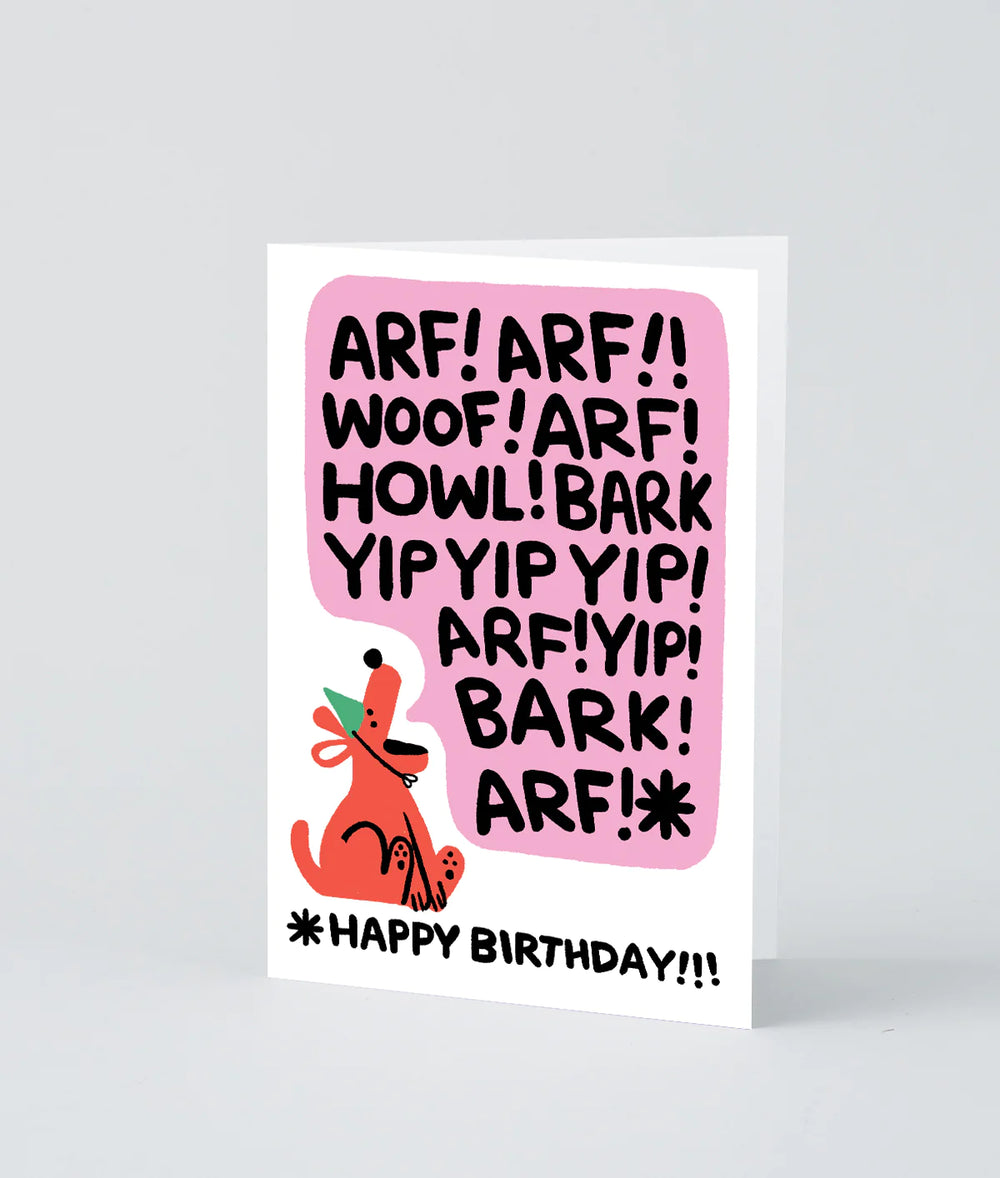 Birthday Bark Card