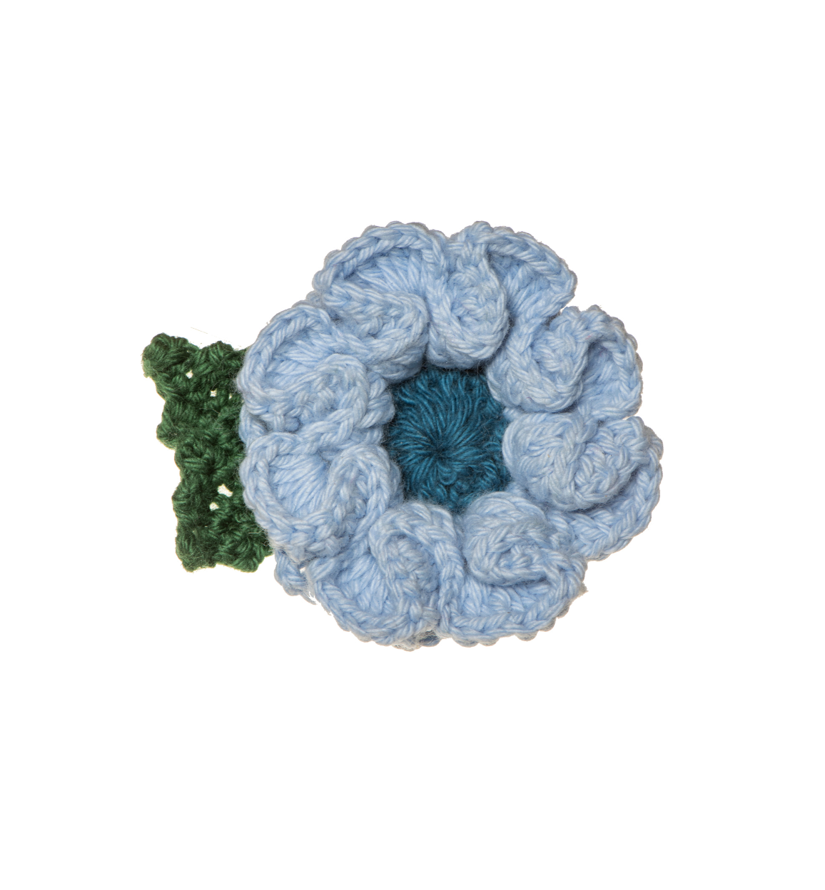 Crochet Camellia Flower Brooch