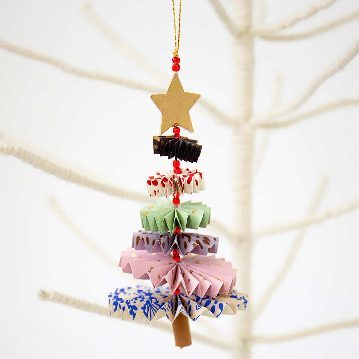 Fold Fir Christmas Tree Decoration