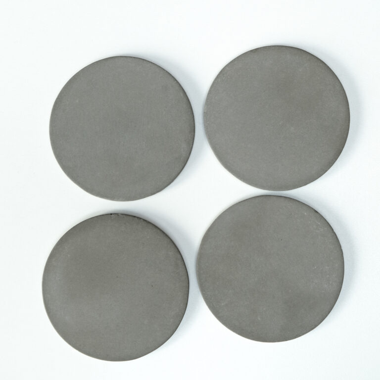 
                  
                    Round Concrete Coaster Set
                  
                