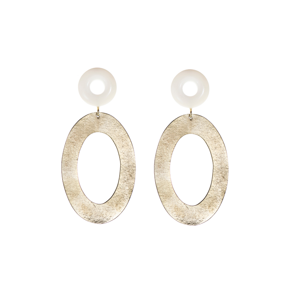 Magda Oval Earrings