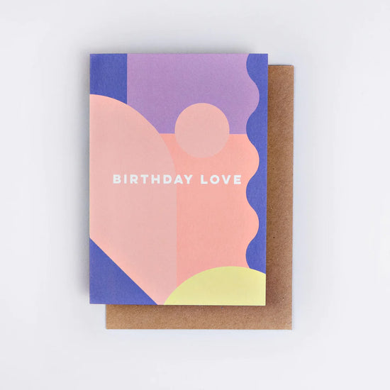 Miami Birthday Love Card