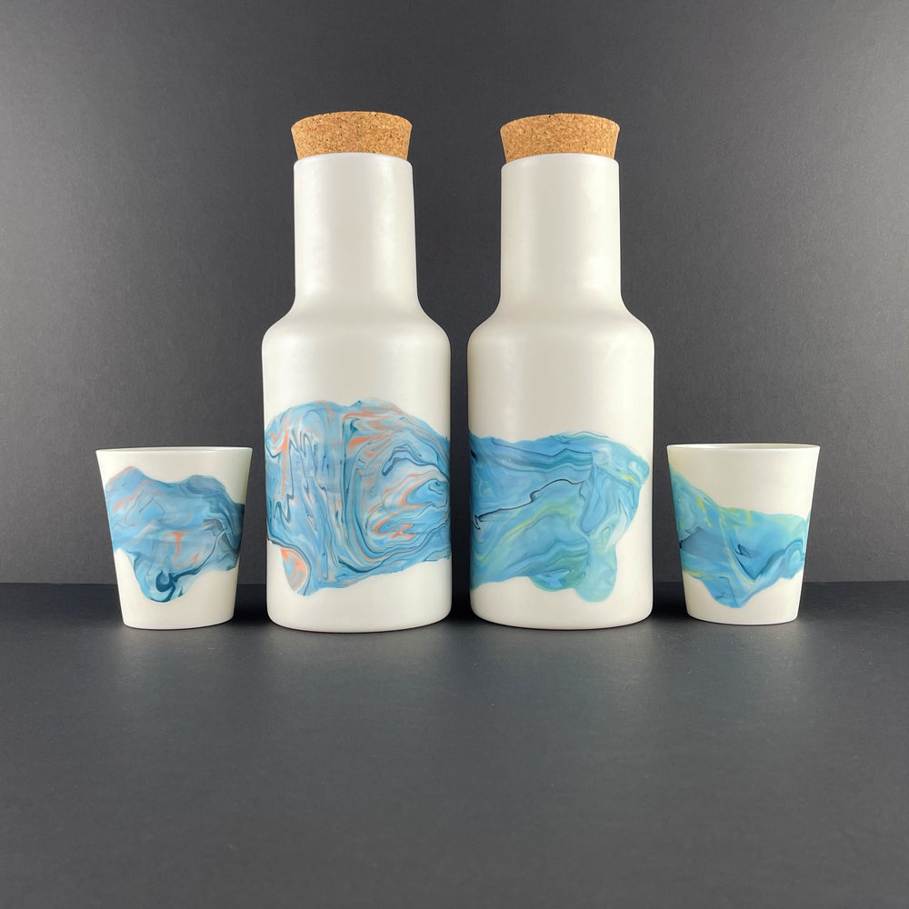 
                  
                    Ash & Fire Porcelain Bottle with Cork
                  
                