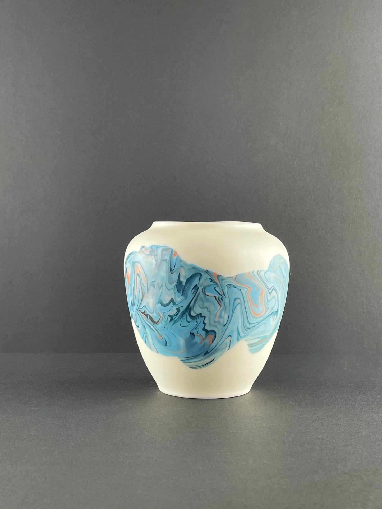 Ash & Fire Porcelain Vase